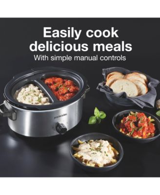 6 Quart Double-Dish Slow Cooker - 33563