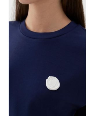Women's Logo Designed Basic T-shirt