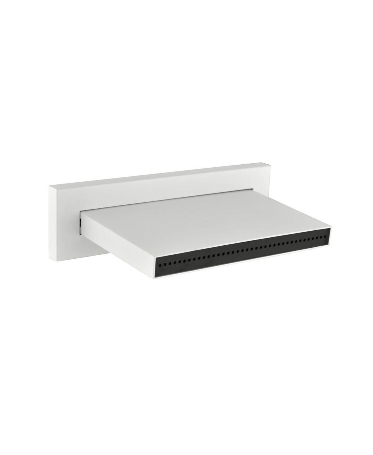 Versatile High Flow Bathroom Fixture Array - White