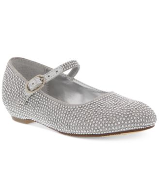 girls grey dress shoes