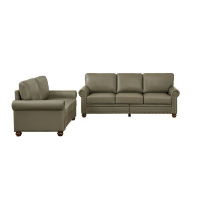 Living Room Sofa With Storage Sofa 2+3 Sectional Grey Faux Leather