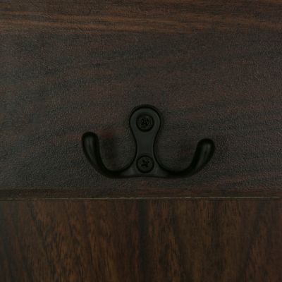 Streamdale Tiger Hall Tree with Hooks and Bench