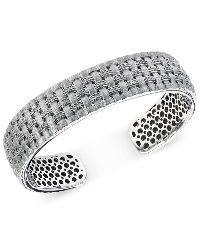 EFFY Collection Balissima by EFFY Diamond Cuff Bracelet (3/5 ct.t.w ...