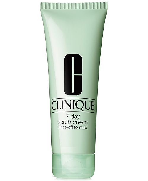 Clinique 7 Day Scrub Cream RinseOff Formula, 3.4 fl oz Skin Care