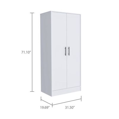 Streamdale Conway Rectangle Armoire White