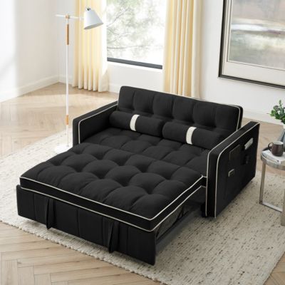 Streamdale 55" Pull-Out Sofa Bed with Side Pockets