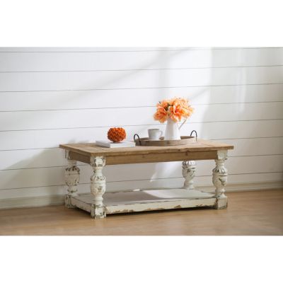 French Country Rectangle Coffee Table