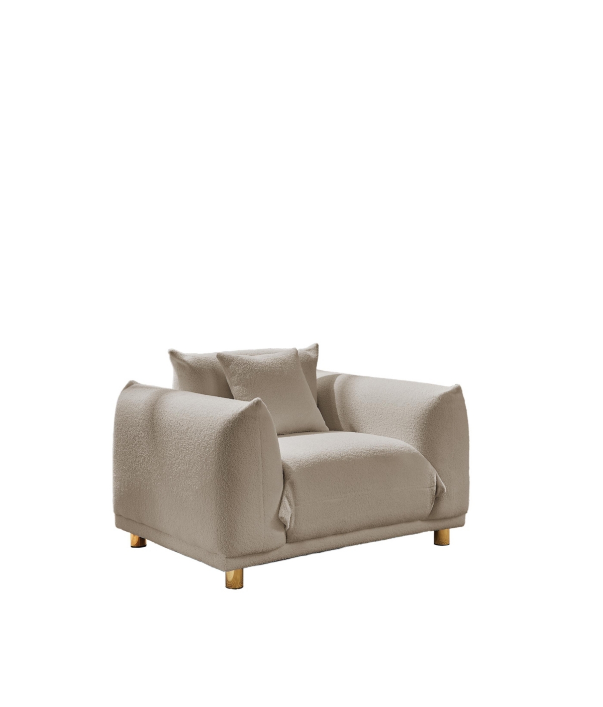 Streamdale Furniture Luxurious Teddy Velvet Sofa - Enhance Your Living Space With Plush Comfort