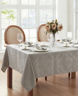 Elrene Caiden Damask Tablecloth - 60" x 84" Oblong 