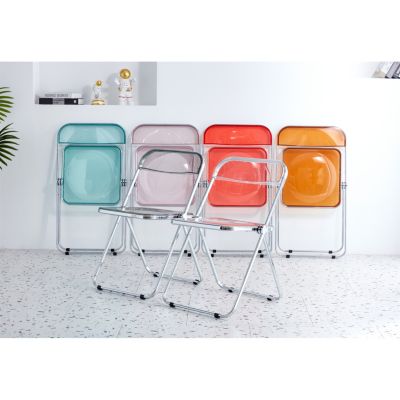 Clear Foldable Plastic Living Room Chair