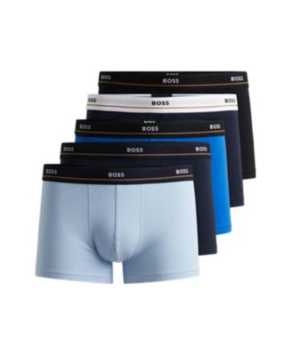 Hugo Boss Men's 5-Pack Trunk Essential Underwear - Macy's