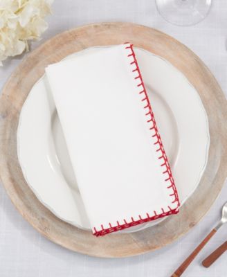Shop Saro Lifestyle Celena Collection In White,red