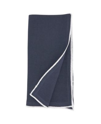 Stonewashed Stitch Border Table Napkins Set of 4,20"x20"