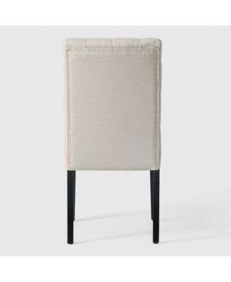 Upholstered Button Tufted Dining Side Chair