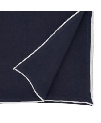 Stonewashed Stitched Edge Table Runner, 16"x72"