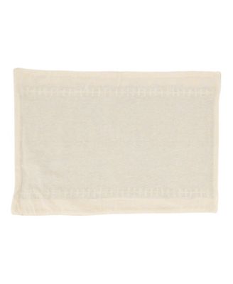 Whipstitched Border Design Placemat Set of 4, 14"x20"