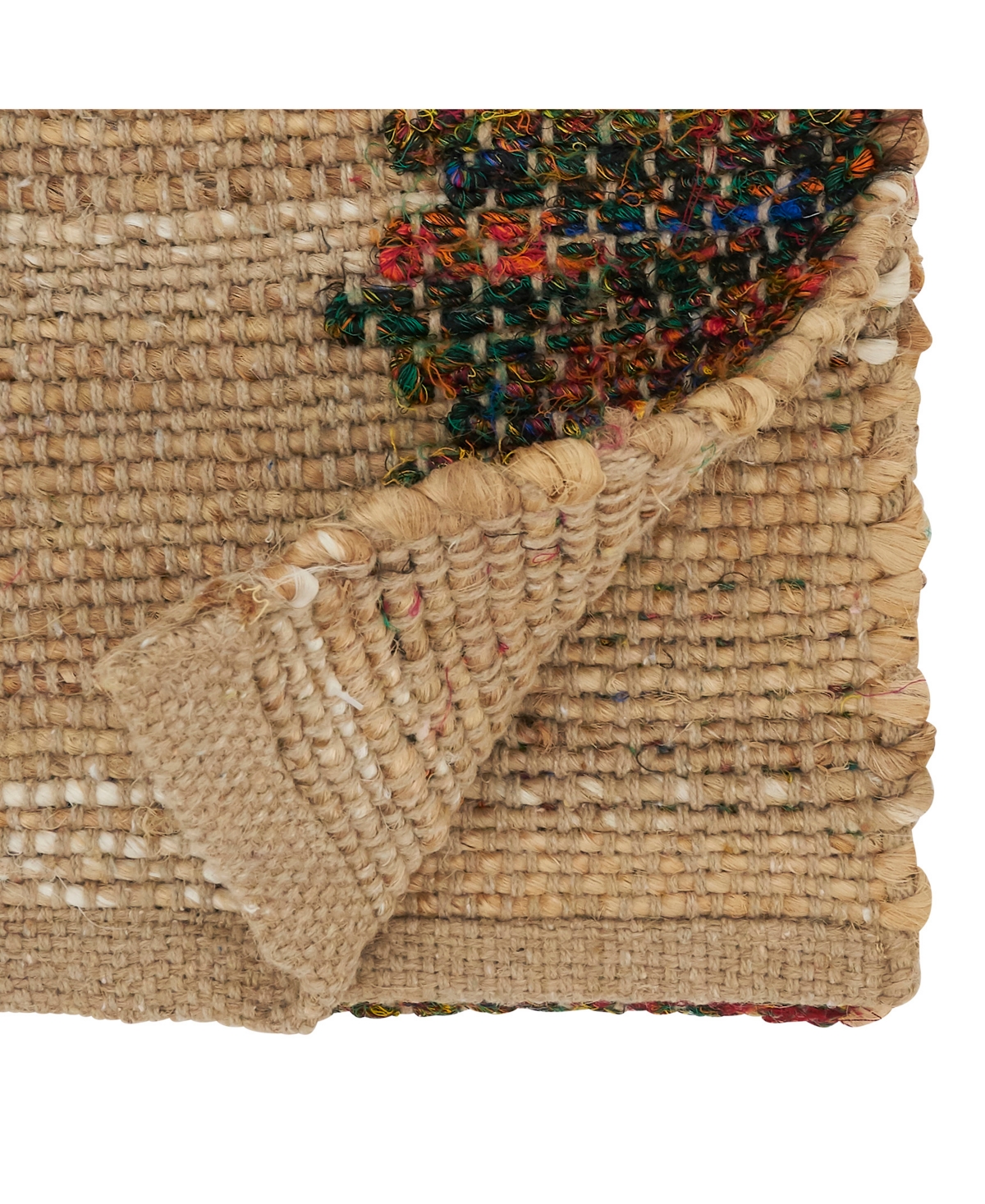 Saro Lifestyle Rainbow Rhythm Banded Table Runner, 14"x72" In Multi