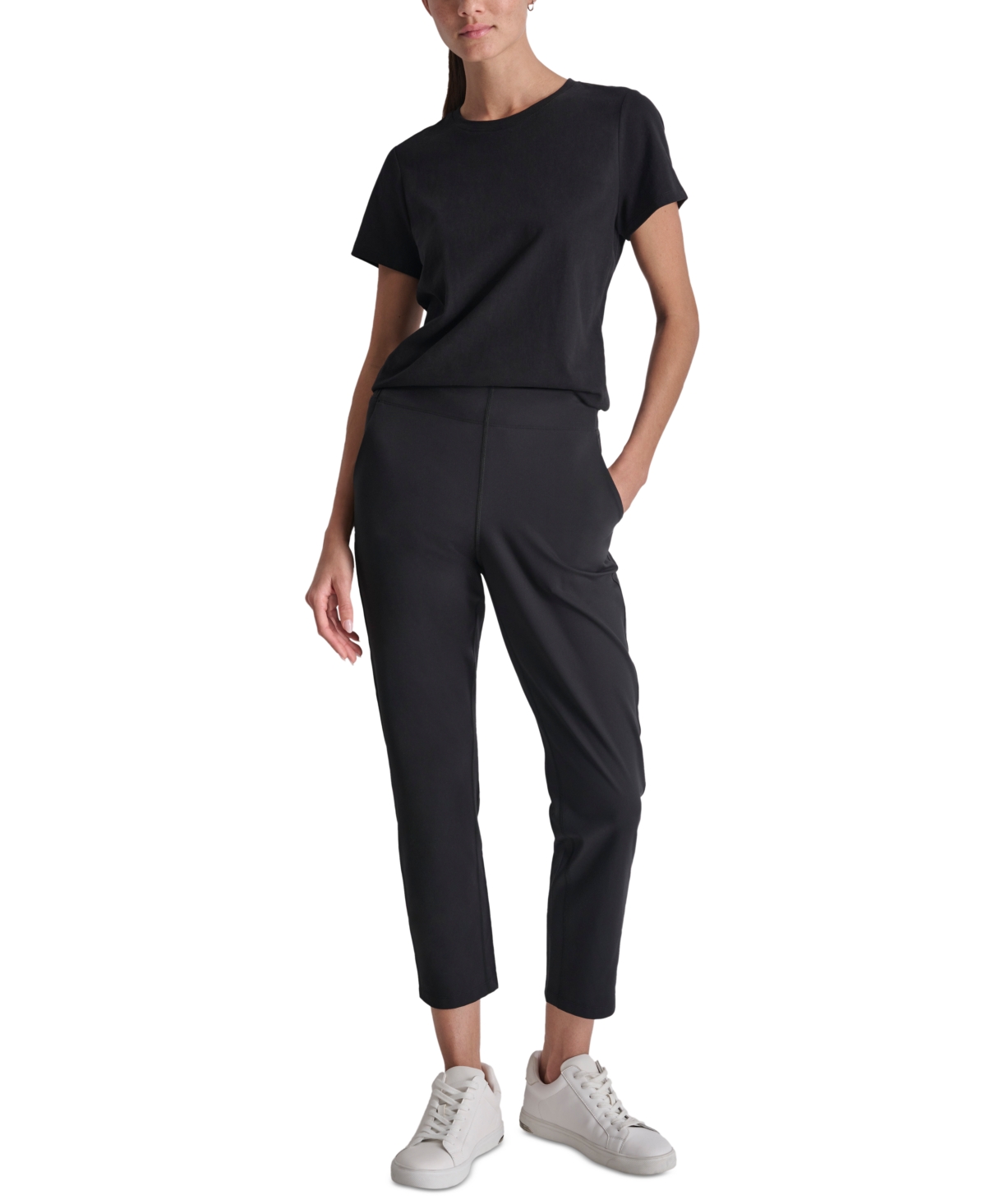 Dkny Sport Women's Balance Compression Skinny Pants