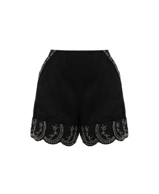 Women's Stone Detailed Shorts