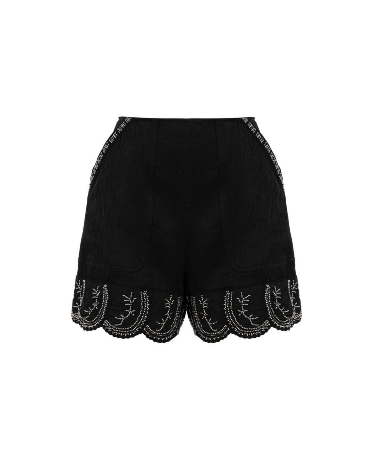 Nocturne Women's Stone Detailed Shorts