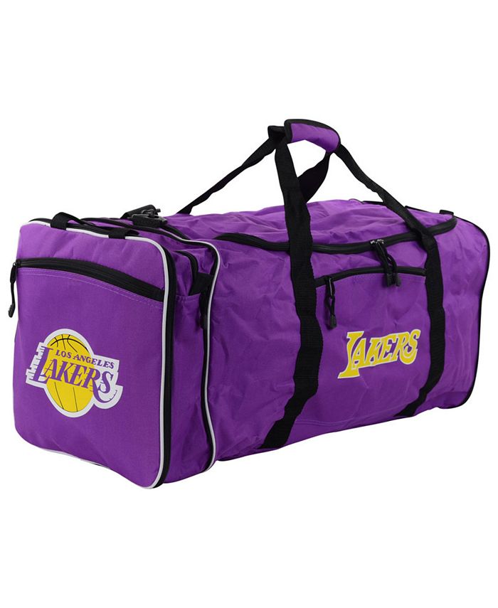 Mitchell & Ness Men's Los Angeles Lakers Duffel Bag - Purple - 1 Each