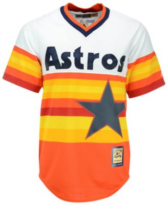 トップス TheBONEZ Crescent Anniversary JESSE XL Majestic Jose Cruz Sr. Houston Astros Cooperstown Replica Jersey