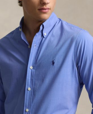 Men's Classic-Fit Stretch Poplin Shirt