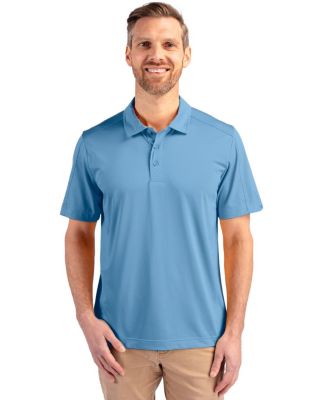 Men's Cutter and Buck Prospect Textured Stretch Recycled Short Sleeve Polo