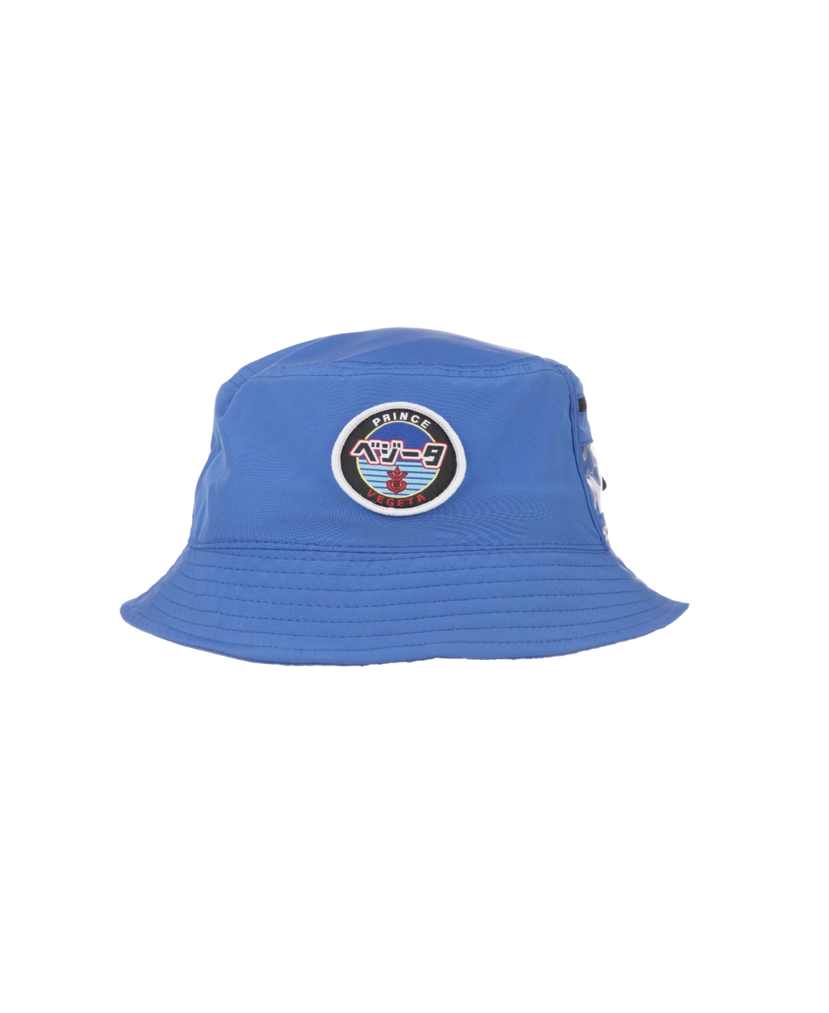 Vegeta Blue Bucket Hat With Cargo Pocket - Blue