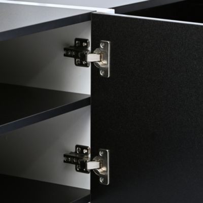 Modern Rectangle TV Stand for TVs Up To 80"