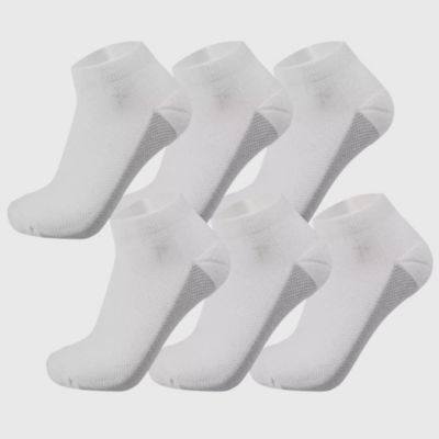 Men's Athletic Performance Low Cut Ankle Socks Cotton Multipack Sock