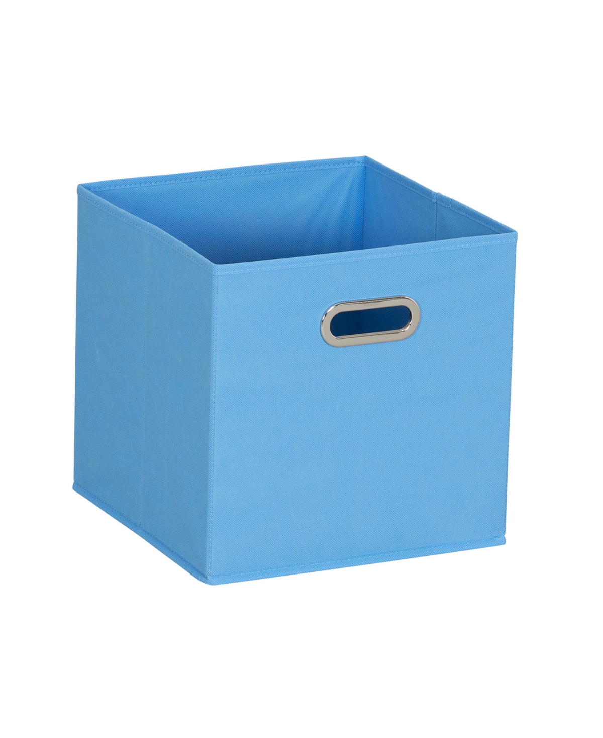 HOUSEHOLD ESSENTIALS 6 CT OPEN FABRIC CUBE STORAGE BINS 