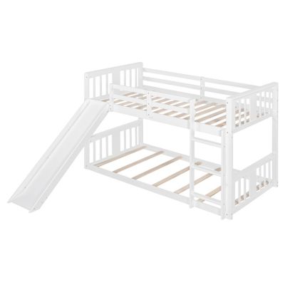 Bunk Bed With Slide And Ladder