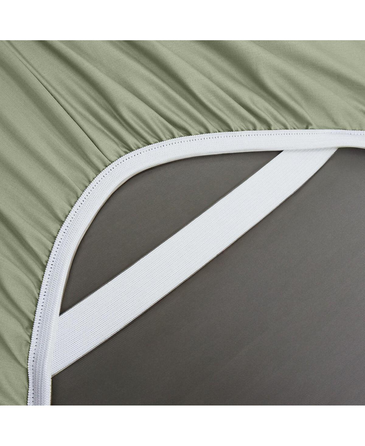 Egyptian Linens Low Profile (7-10 Inches) Sheet Set 100% Cotton Sateen Made in Usa, Xl