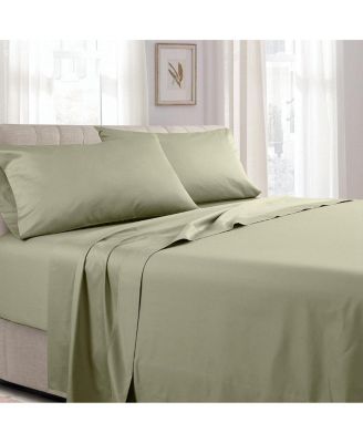 Low Profile (7-10 Inches) Sheet Set 100% Cotton Sateen USA, Twin XL