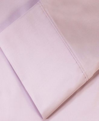 300-TC Solid Cotton Percale Pillowcases, Standard (Set of 2)