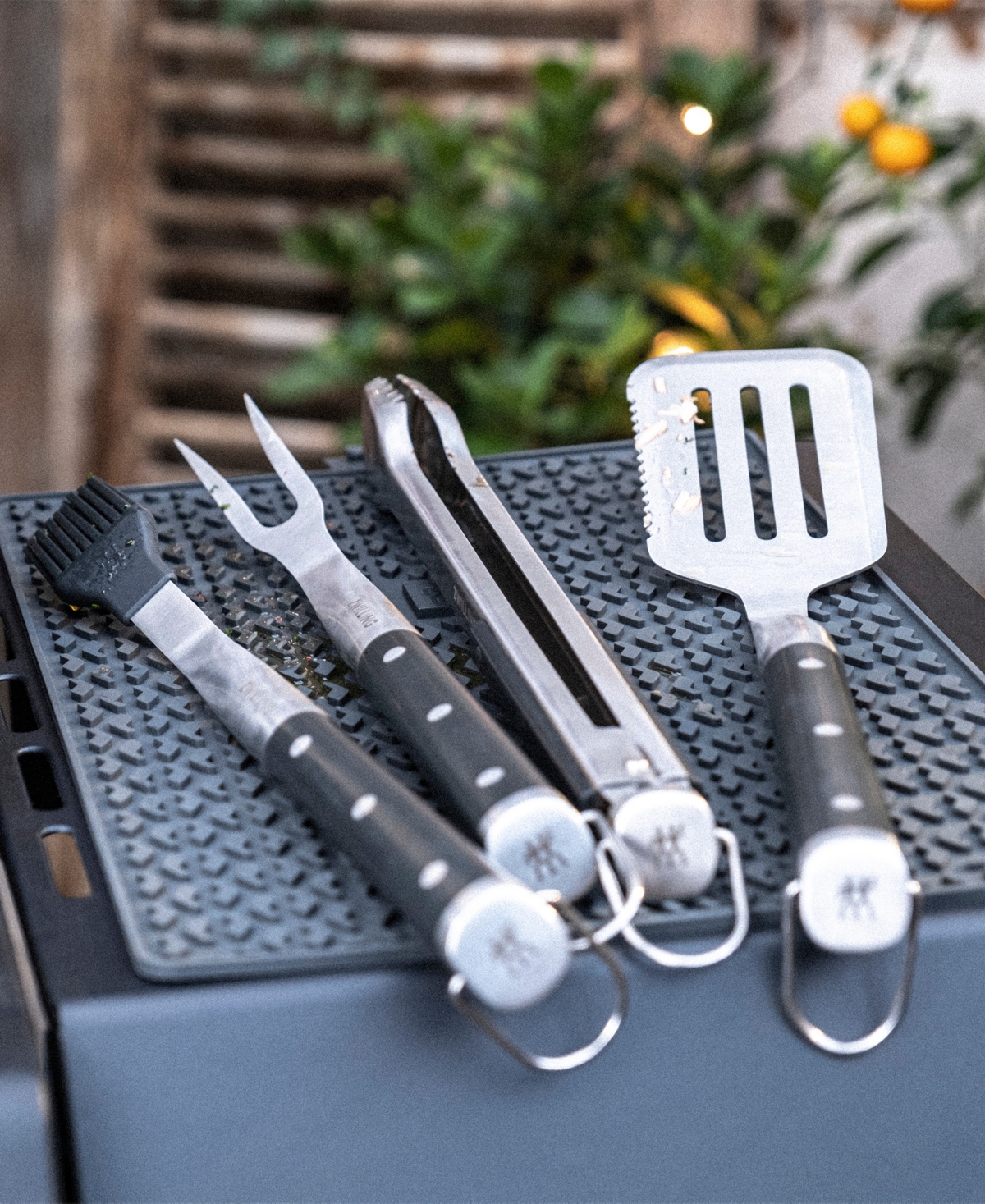 Zwilling Bbq 5pc Grill Tool Set