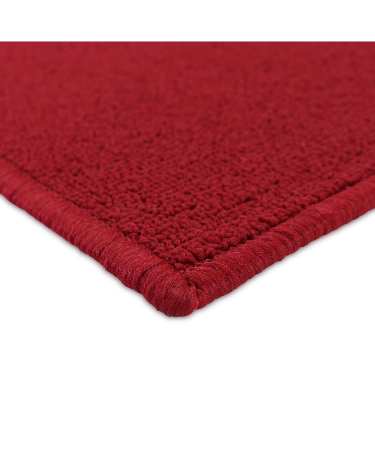 Sloppy Chef D-Shape Kitchen Throw Rugs (18x30 in.), Non-Skid Backing, Color Options