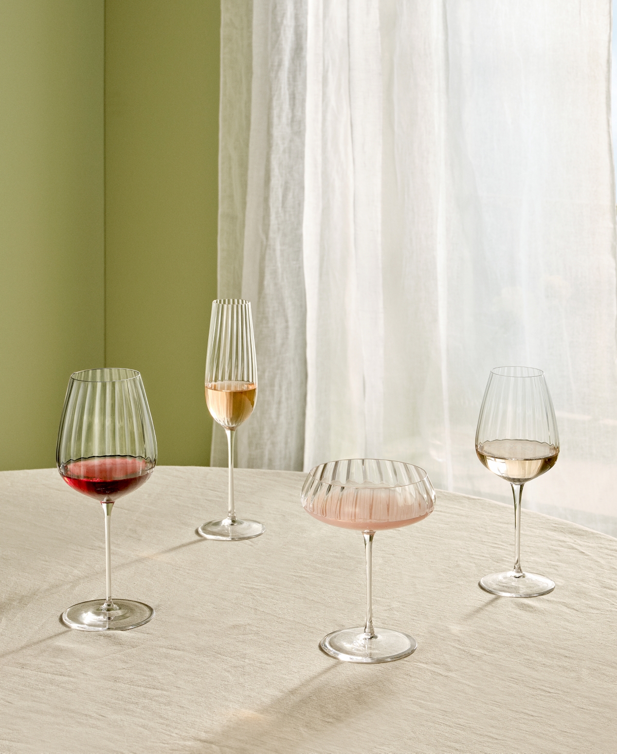 Nude Glass Round Up Red Wine Set, 2 Piece