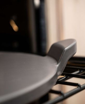 13 inch Glazed Round Pizza Stone With Handles Heat resistant up to 1,100&deg;F. Ideal for use in residential ovens, pizza ovens, and grills.