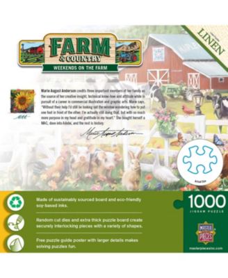MasterPieces Farm & Country - Weekends On the Farm 1000 Piece Puzzle