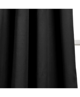 Insulated Grommet Blackout Linen Window Curtain Panel