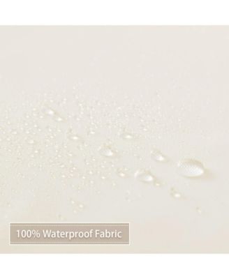 Waterproof Fabric Shower Curtain Liner with Magnets, 72" x 78"