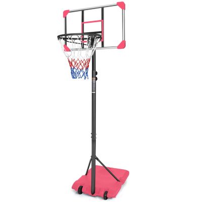  Youth Height Adjustable Basketball Hoop