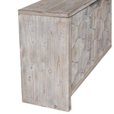 Streamdale Farmhouse Style 4-Door Wooden Storage Cabinet
