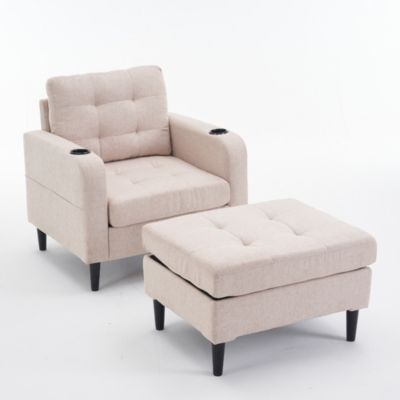 Armchair & Ottoman Set for Comfort and Style