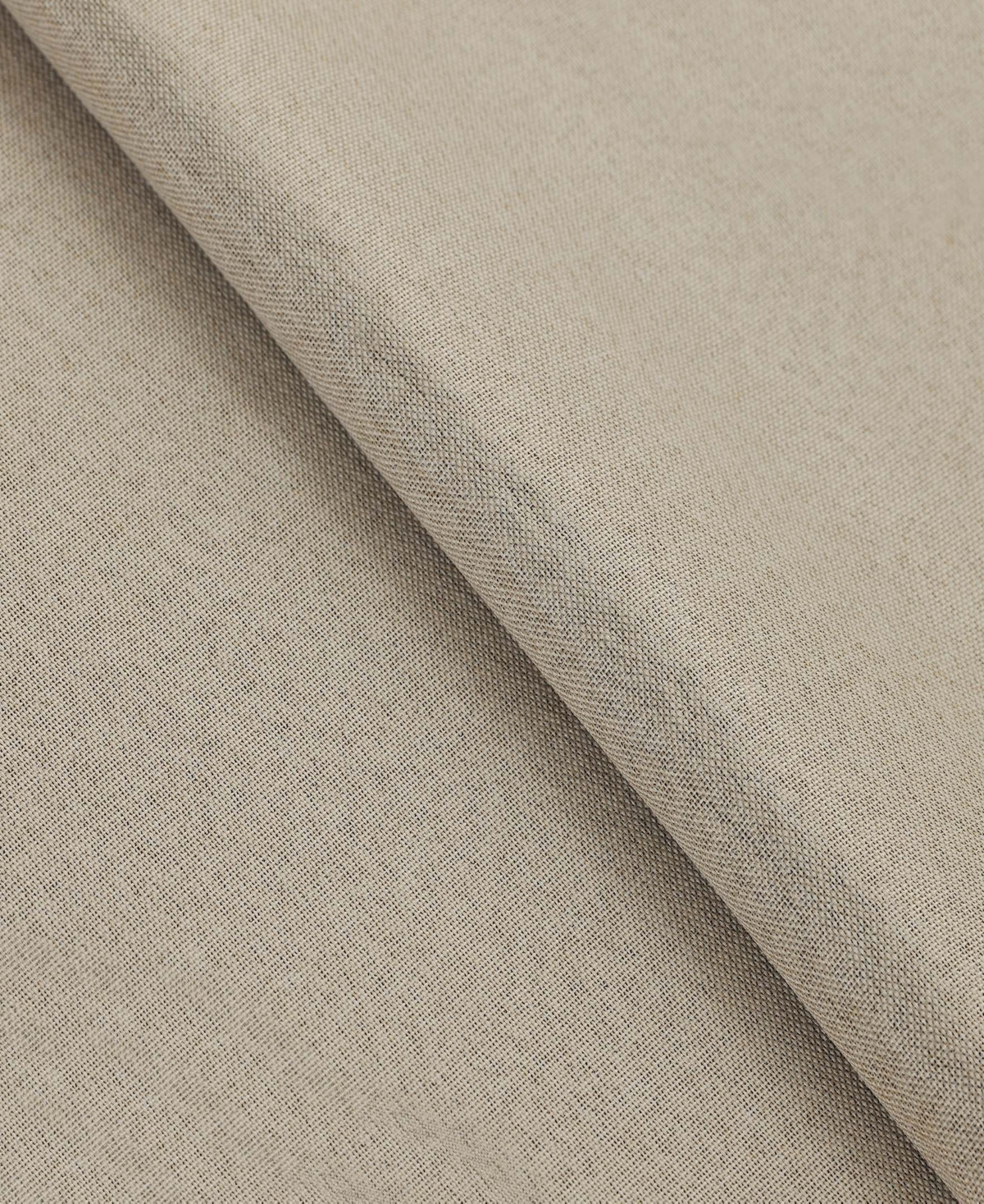 Superior Linen-Inspired Classic Room Darkening Modern Fade Resistant 2-Piece Curtain Set with Grommet Header Top, 42