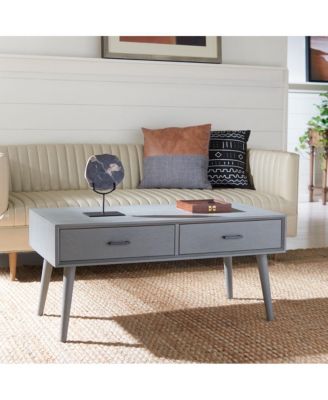 Mozart Mid Century 2 Drawer Coffee Table