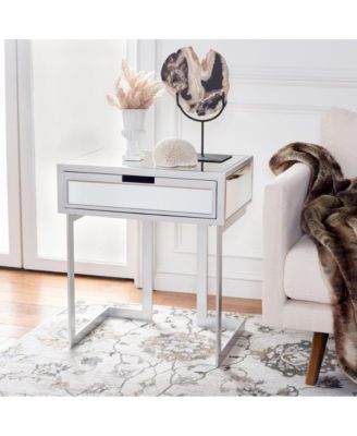 Lilo 1 Drawer Mirrored Accent Table