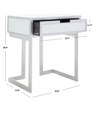 Lilo 1 Drawer Mirrored Accent Table